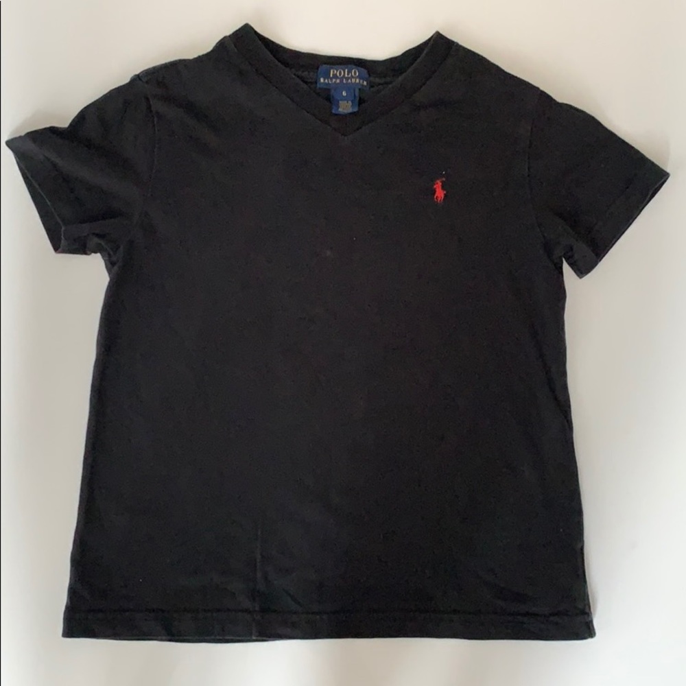 All Black Polo RL Tee